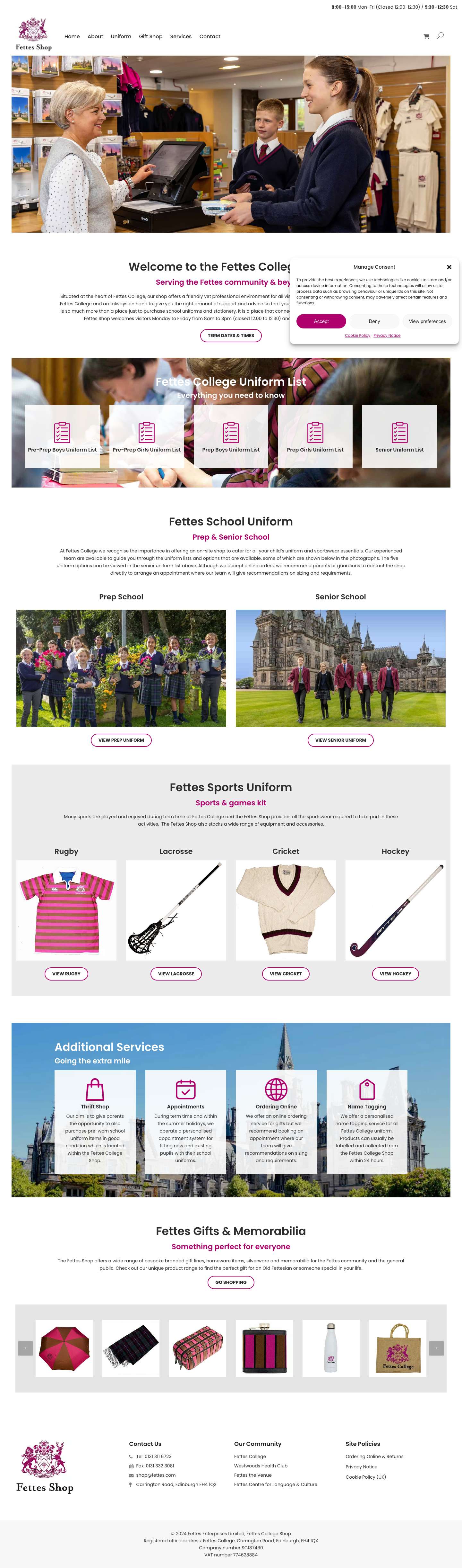 Fettes Shop - Full Screenshot