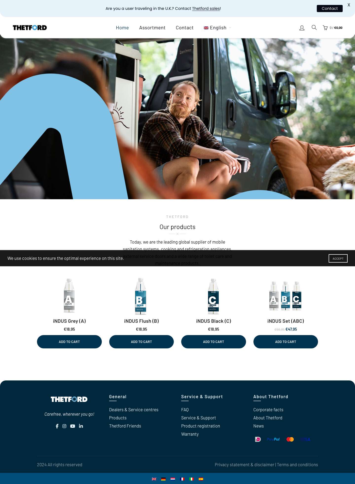 Home - Thetford - Full Screenshot