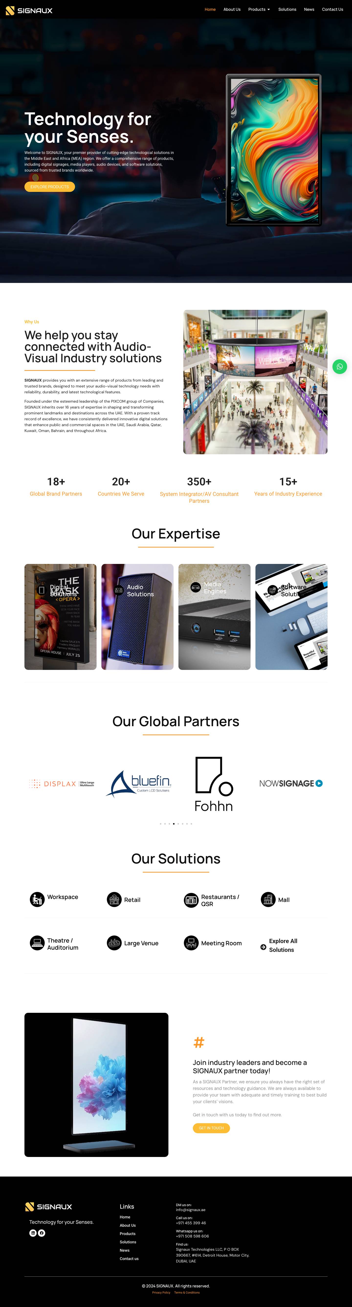 signaux - Full Screenshot