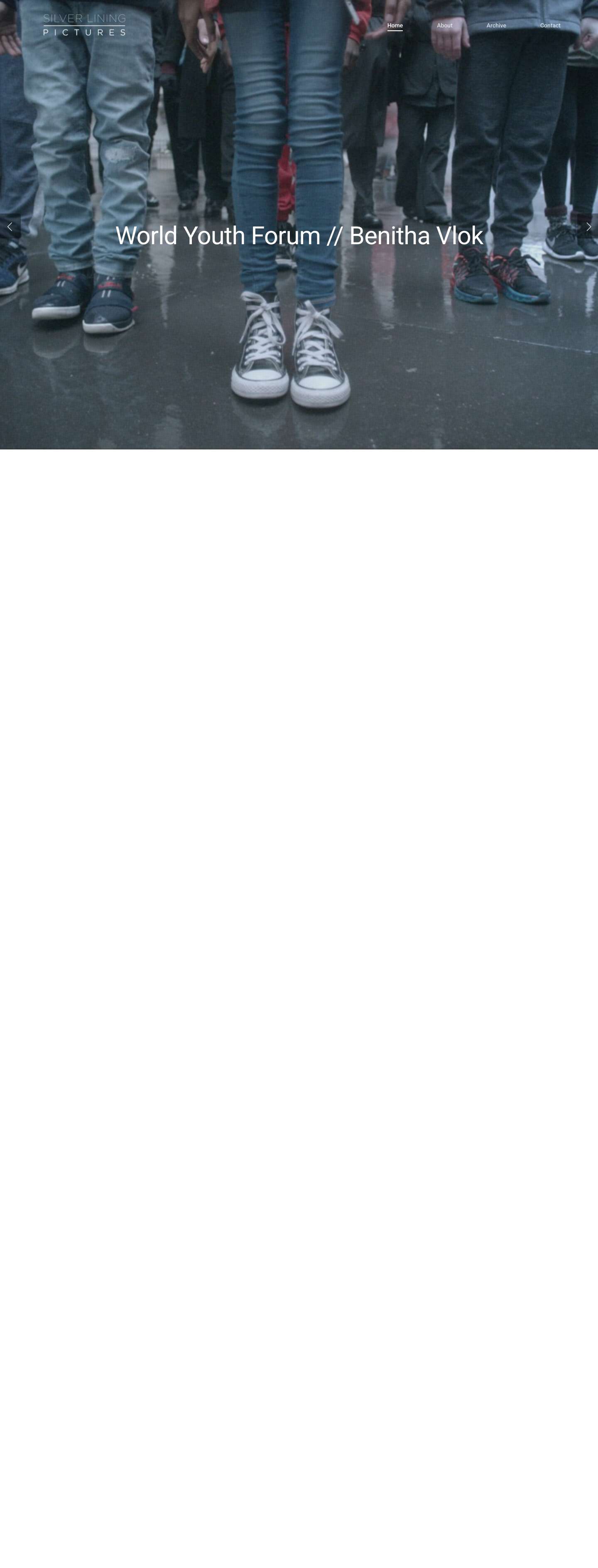 Silver Lining Pictures – Production House - Full Screenshot