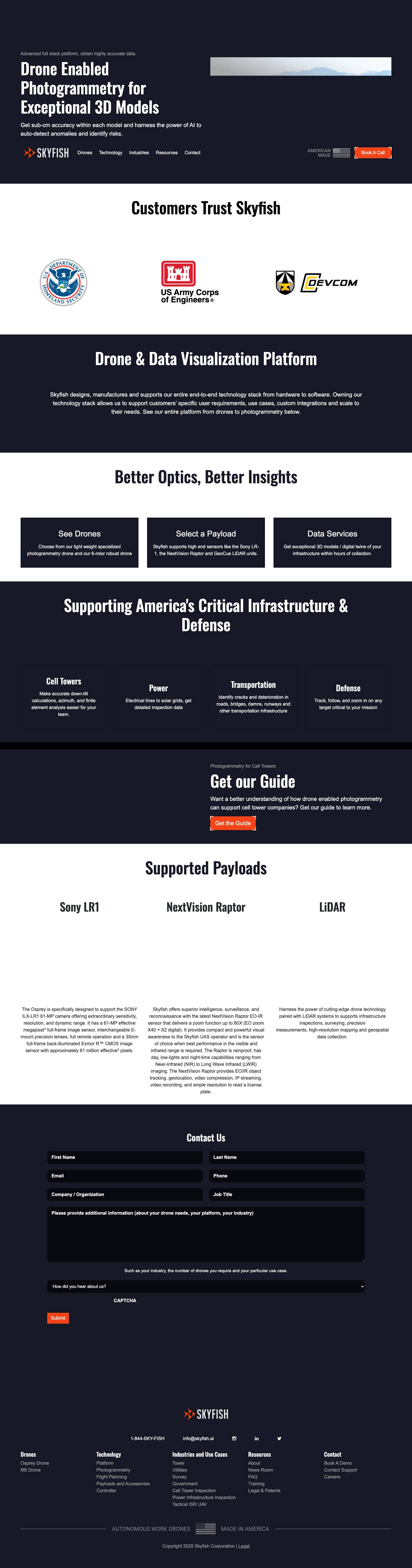 Home. - Skyfish - Full Screenshot