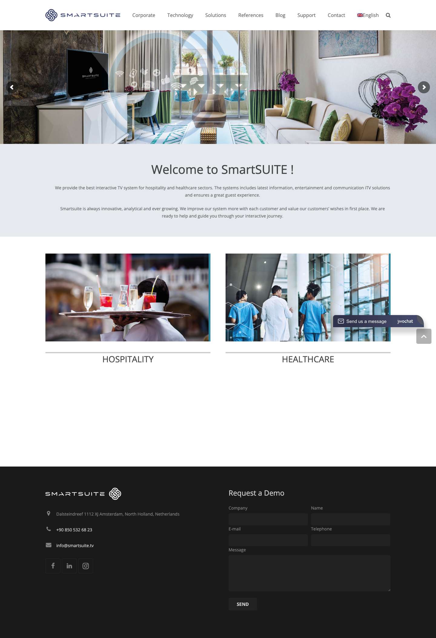 SmartSuite Interactive Systems - Full Screenshot