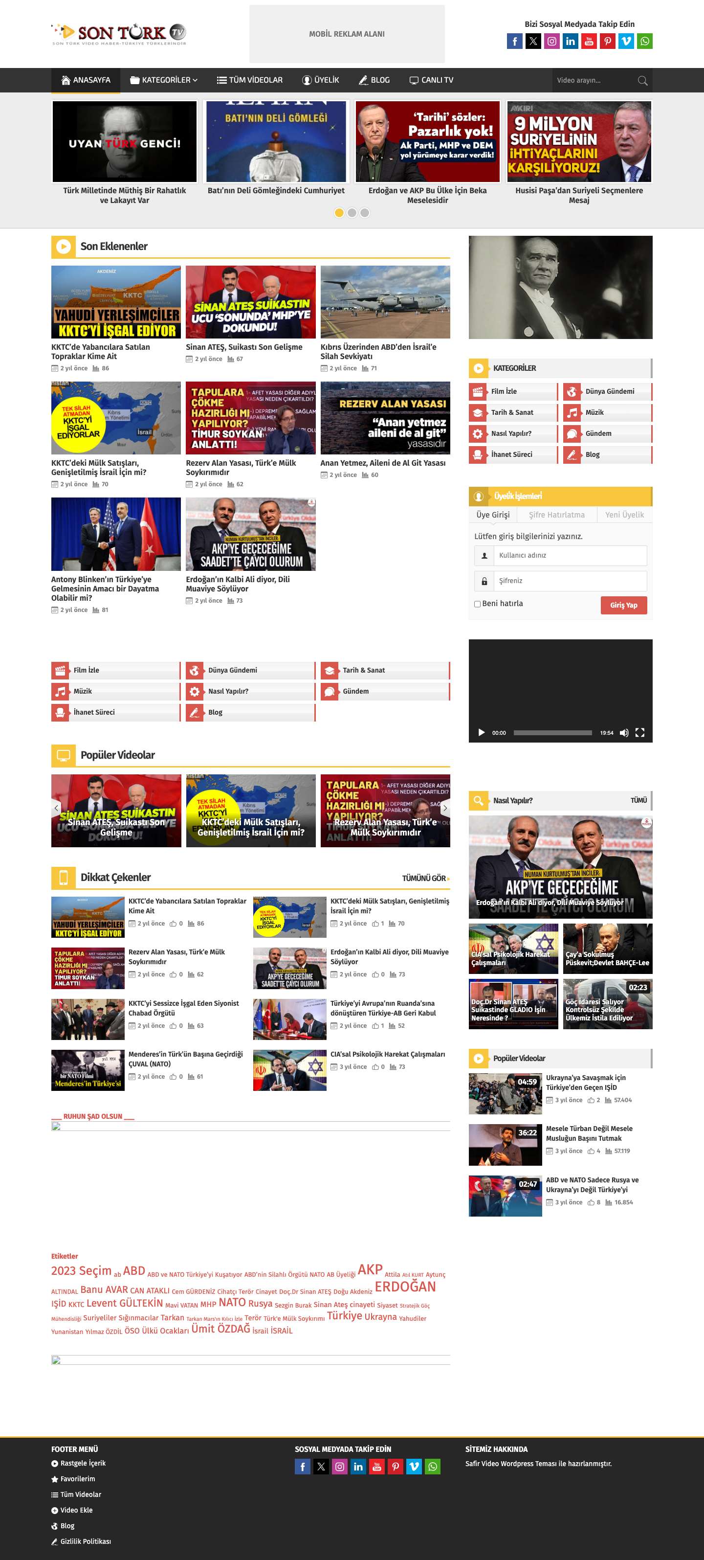 SON TÜRK HABER - Full Screenshot