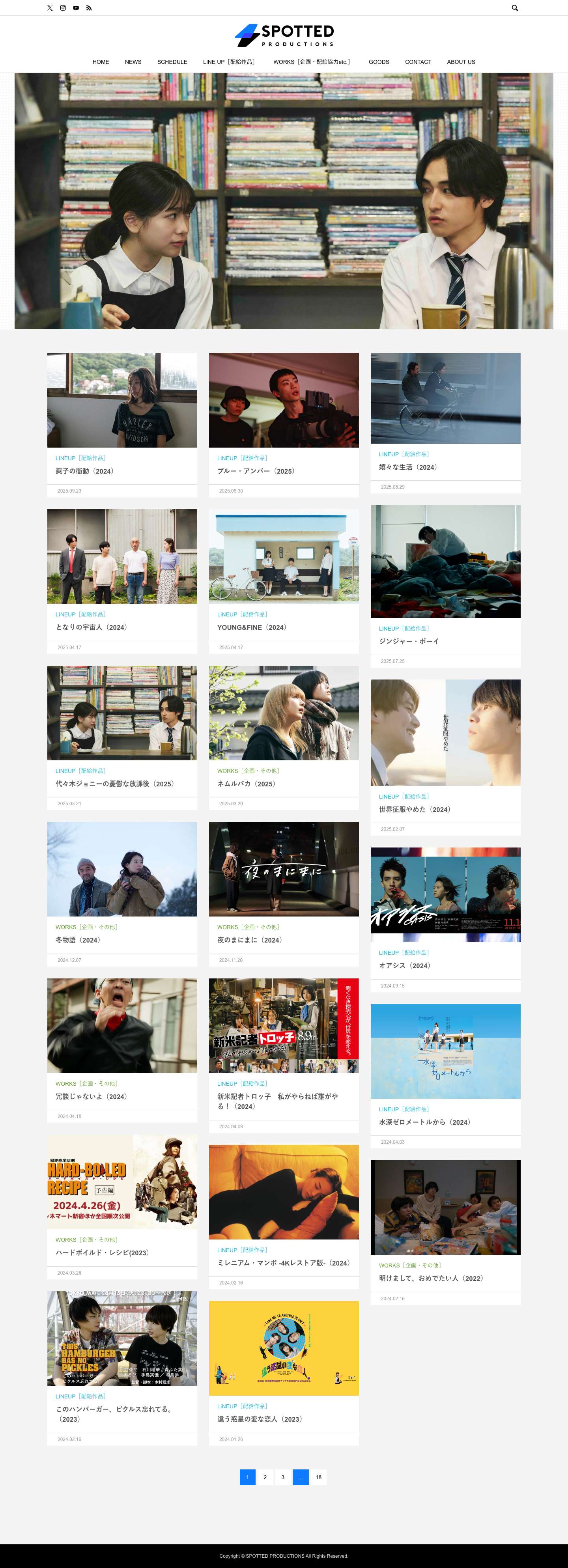 SPOTTED PRODUCTIONS - Full Screenshot