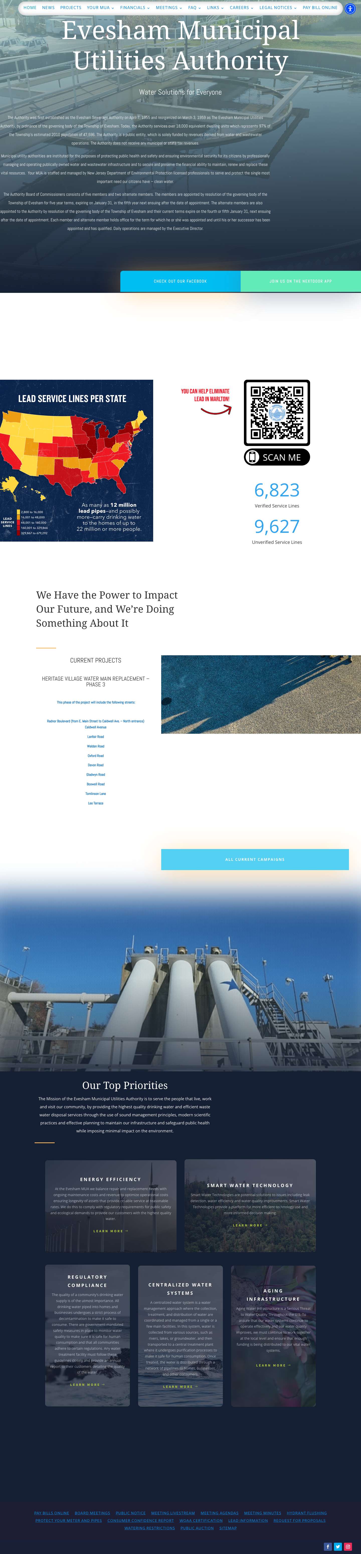 Home - Evesham MUA - Full Screenshot