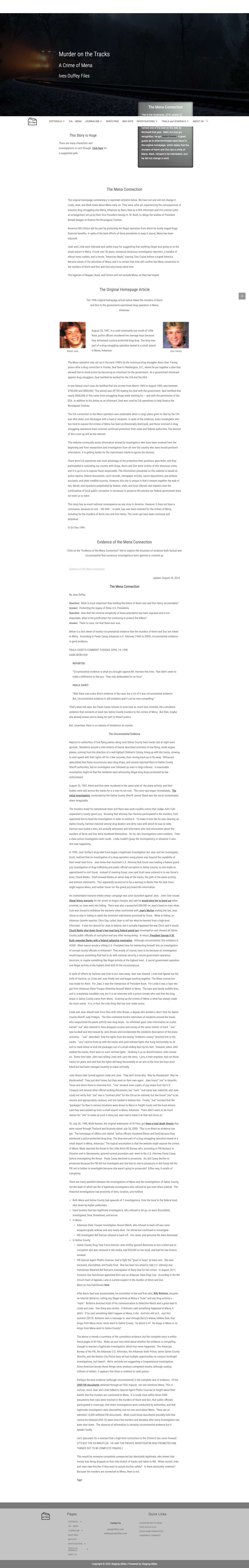 Staging-idfiles – the train deaths - Full Screenshot