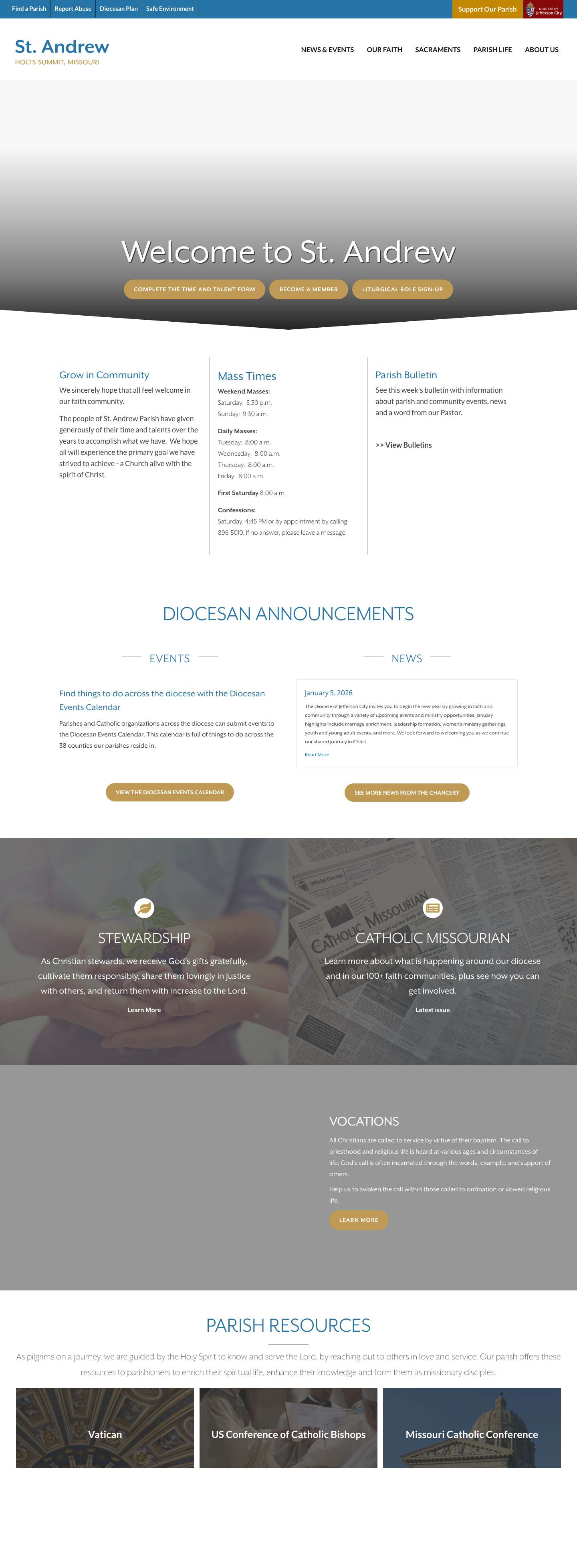 St. Andrew (Holts Summit) - Full Screenshot