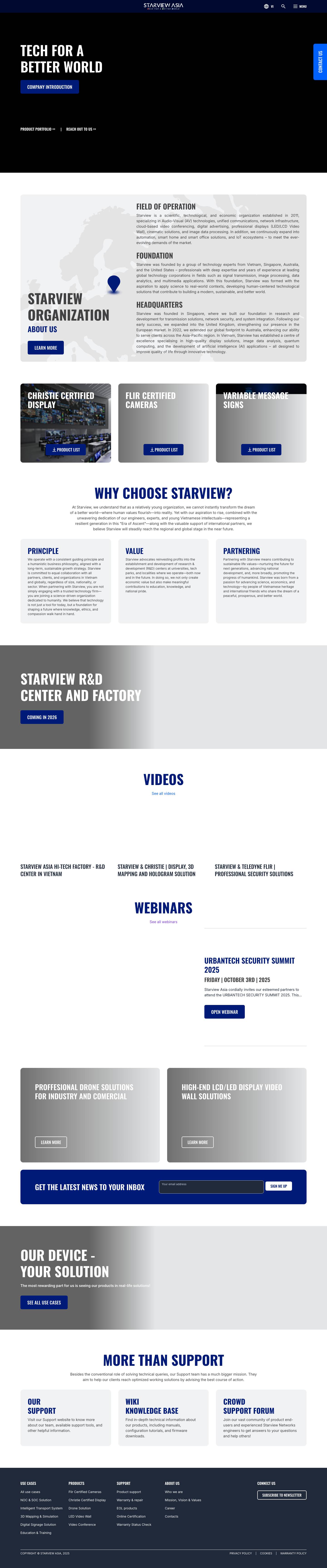 Home - Starview Asia - Full Screenshot