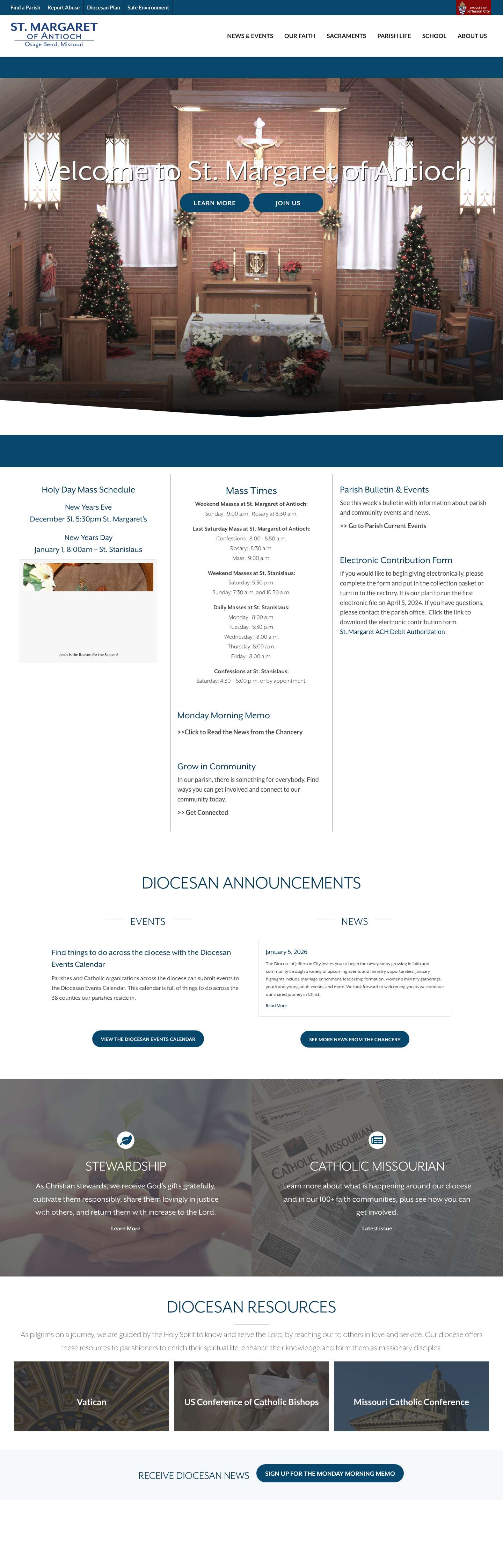 St. Margaret of Antioch - Full Screenshot