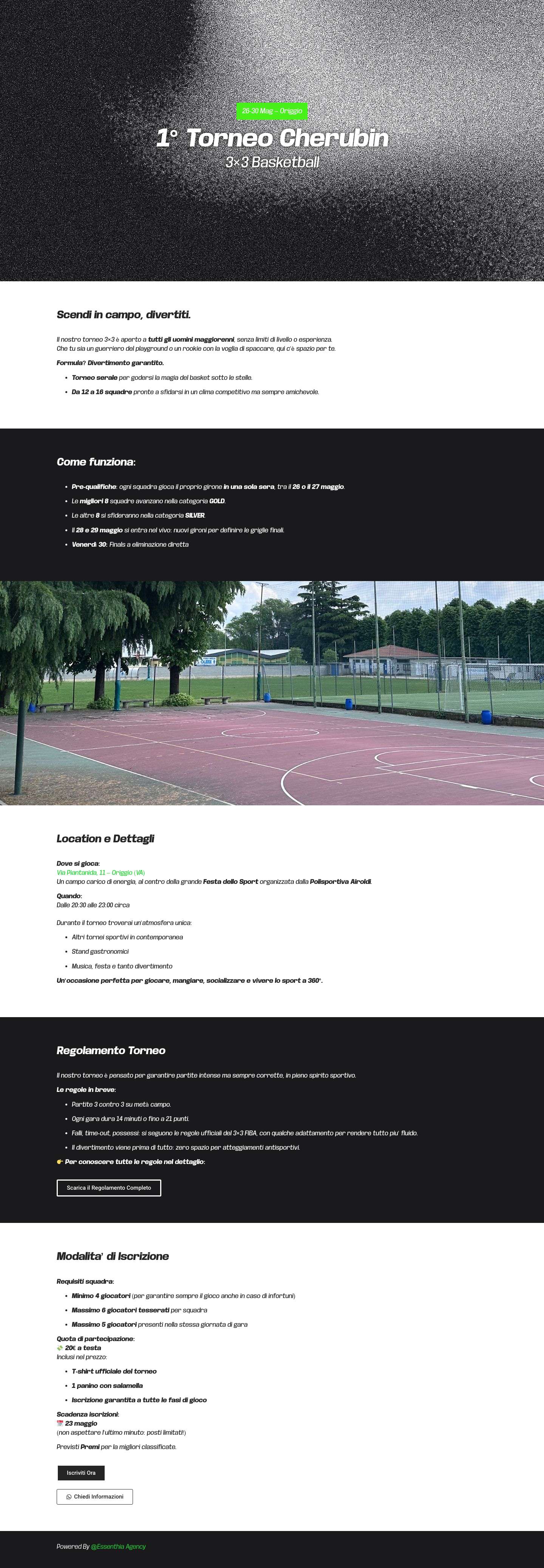 Streetball Origgio – 3×3 Basketball - Full Screenshot