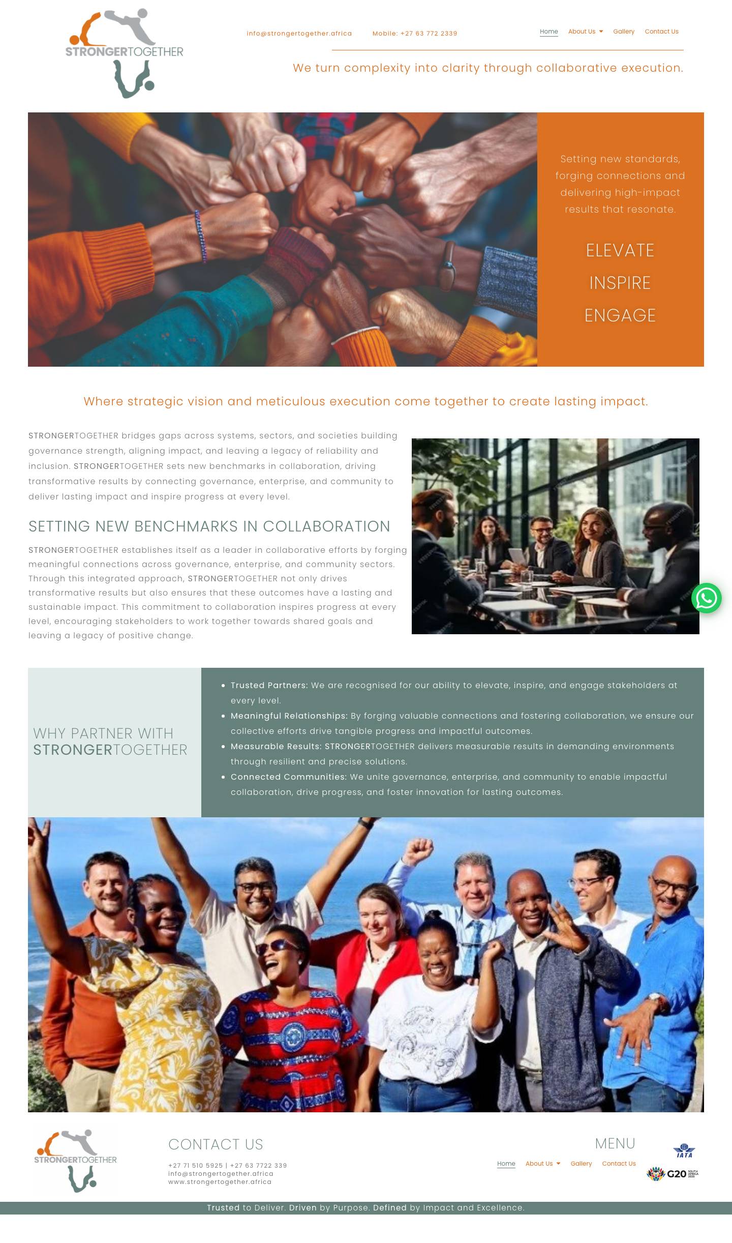 StrongerTogether - Full Screenshot