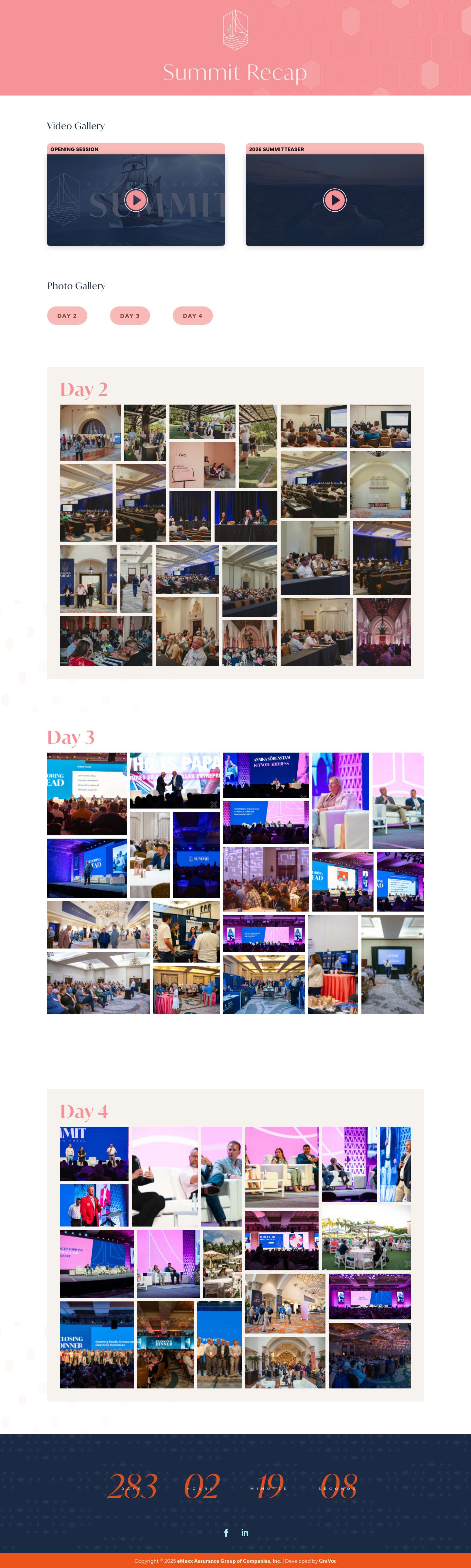 Summit Recap | Risk Management Summit - Full Screenshot