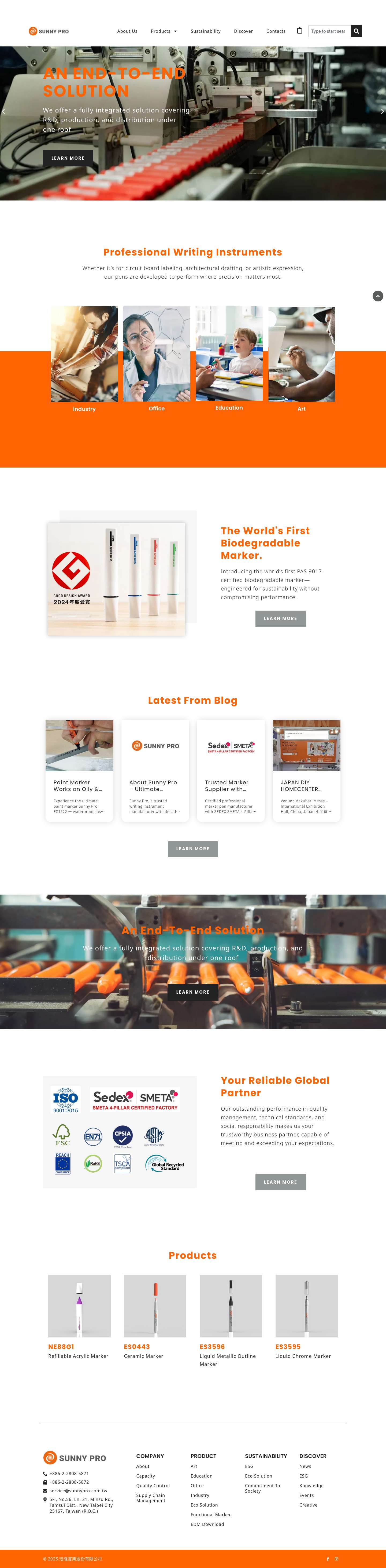 Home - SunnyPro - Full Screenshot