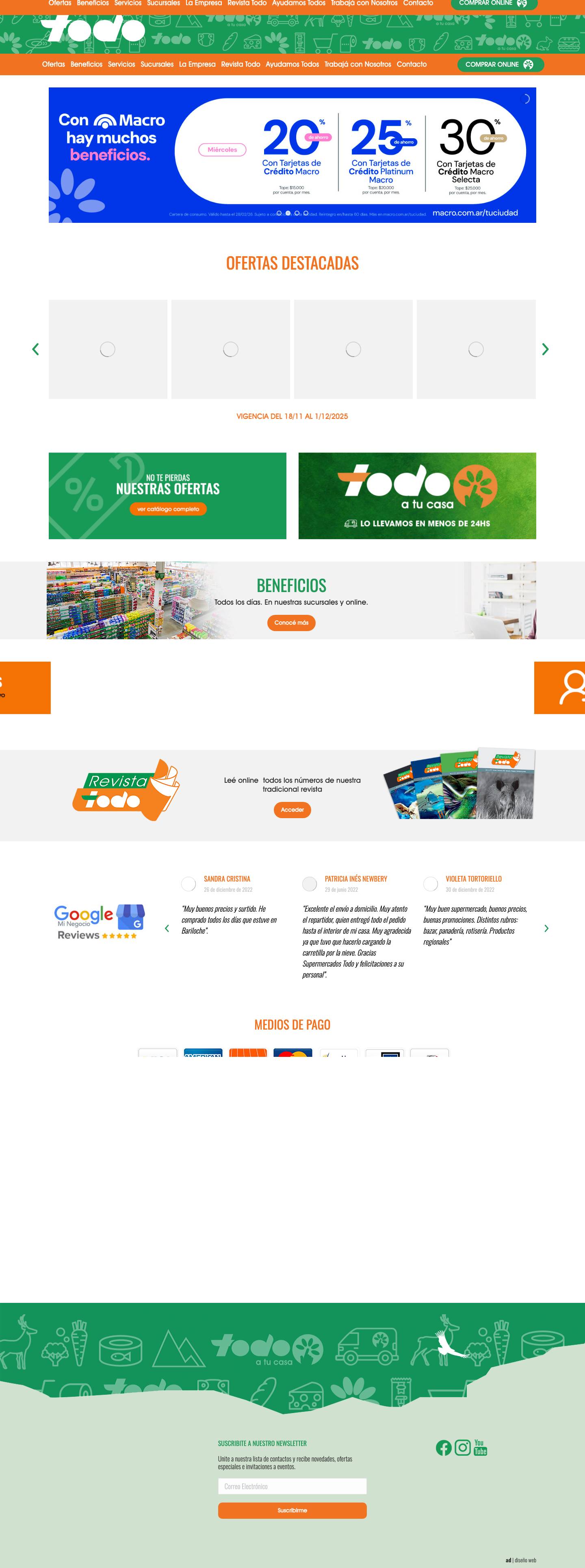 Supermercados TODO - Full Screenshot