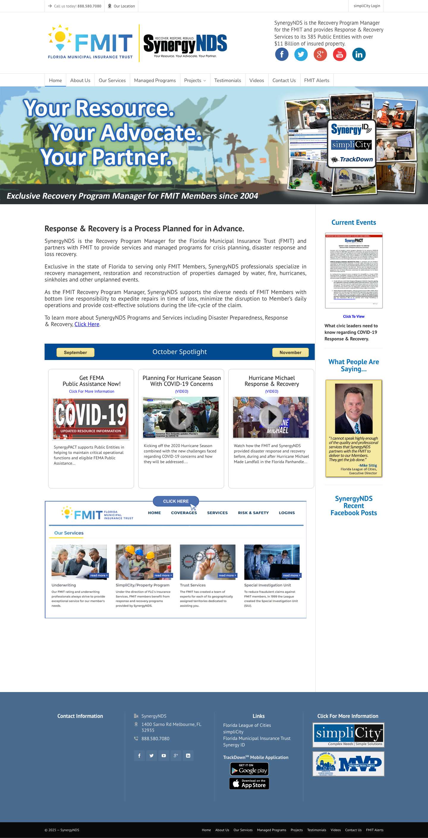 SynergyFMIT – Risk Management and Insurance - Full Screenshot