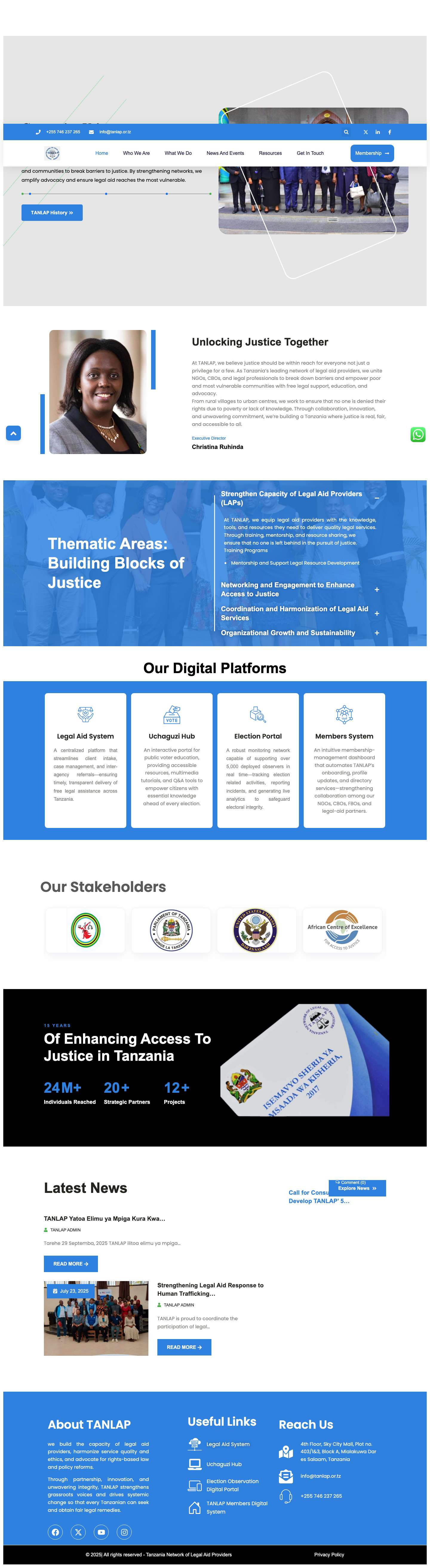 TANLAP-2025 – Justice For All - Full Screenshot