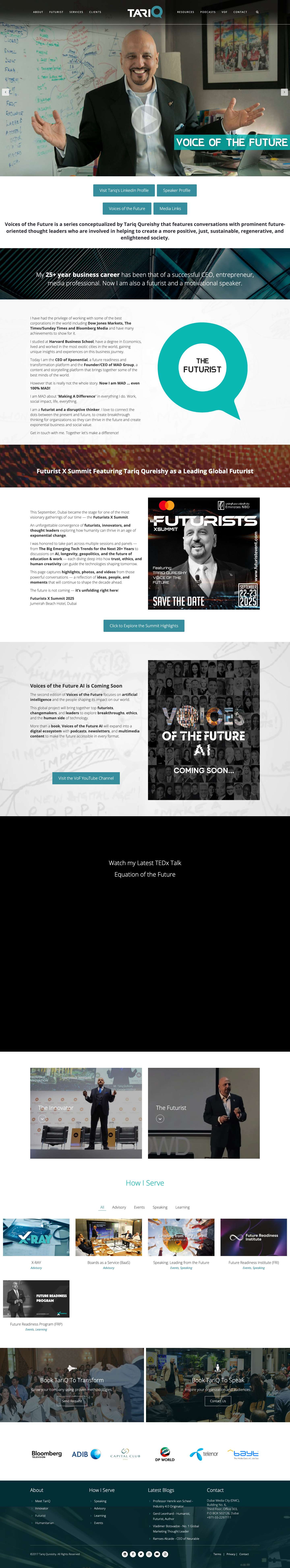 Tariq Qureishy - Full Screenshot