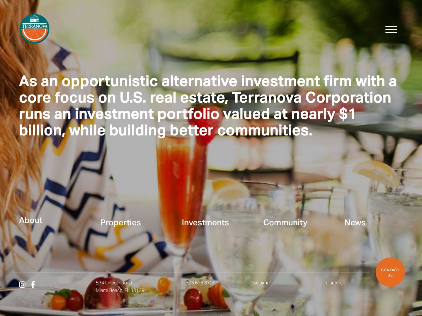 Terranova - U.S. Commercial Real Estate Investment - Full Screenshot