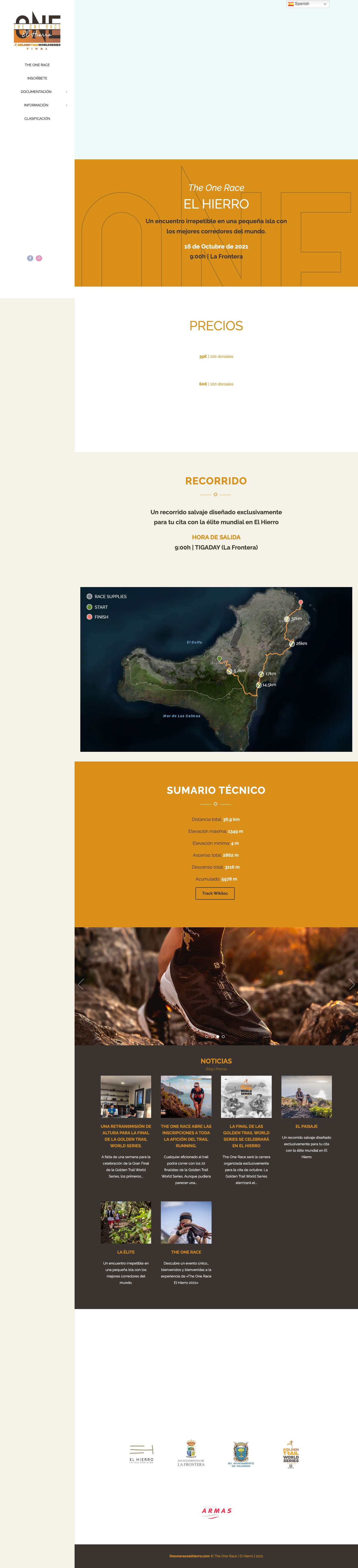 The One Race – El Hierro - Full Screenshot