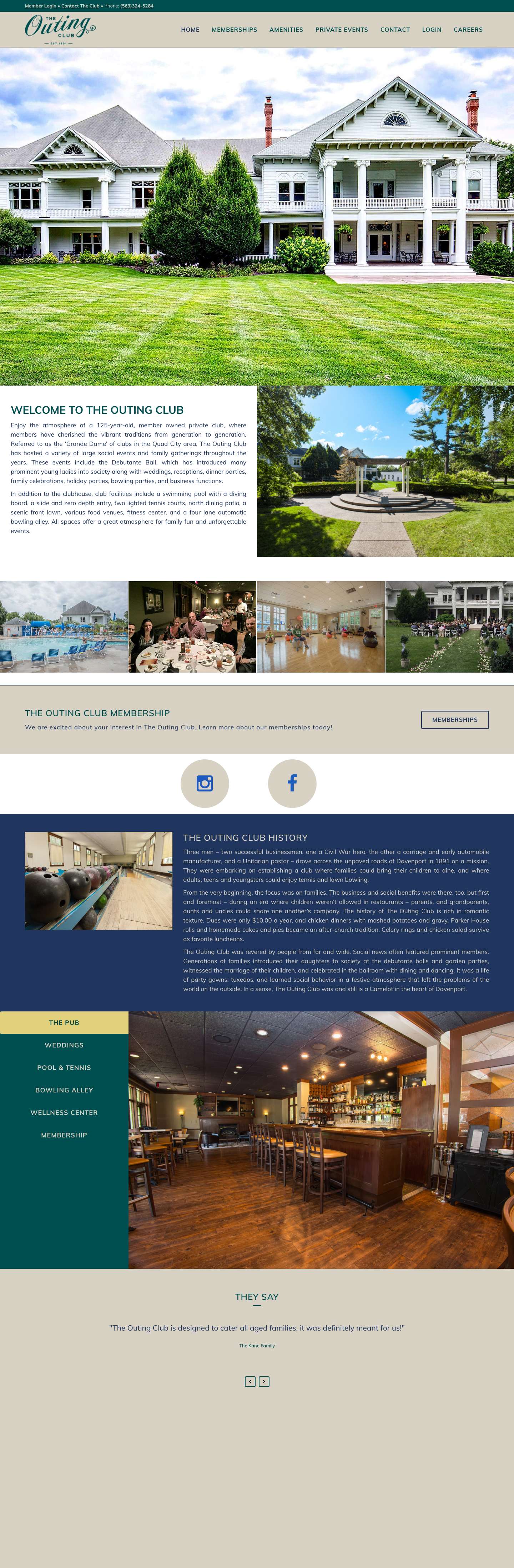 Welcome to The Outing Club - Full Screenshot