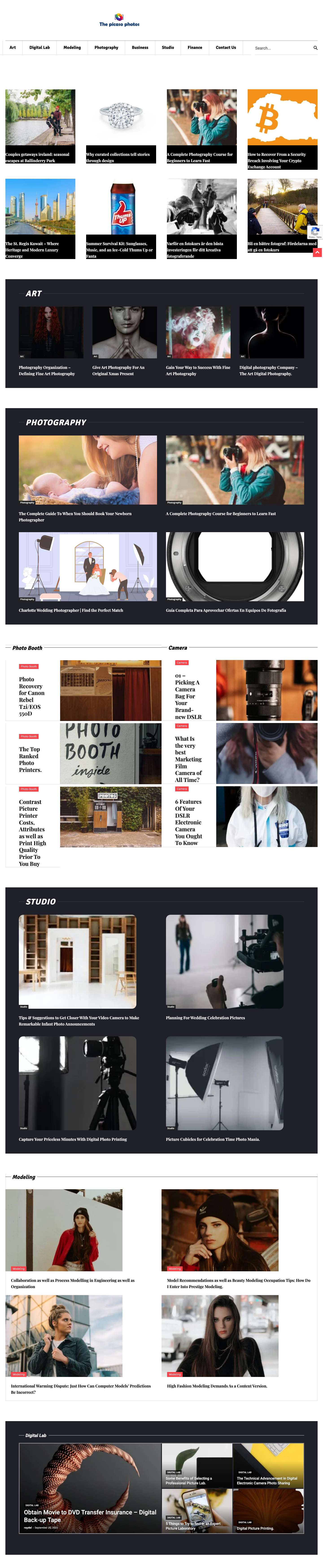 We provide good Information about Photography. - Full Screenshot