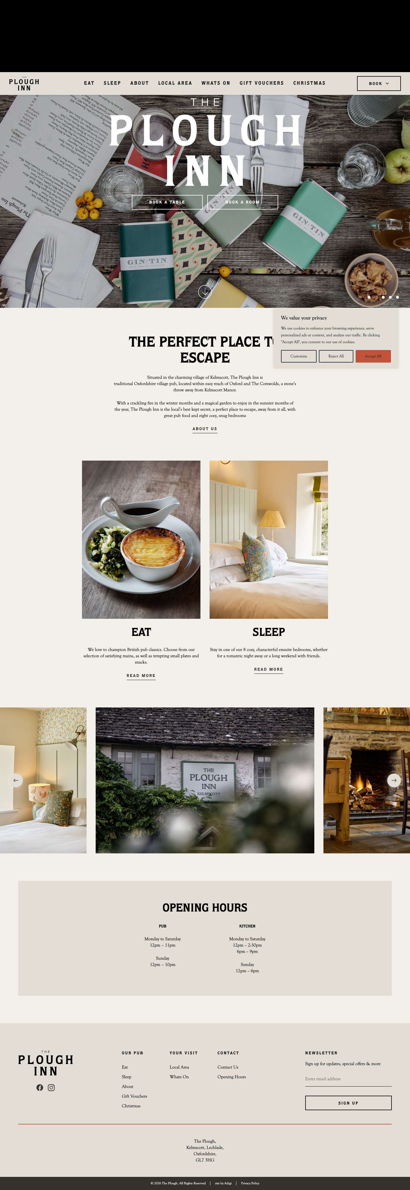 The Plough - The Perfect Place to Escape - Full Screenshot