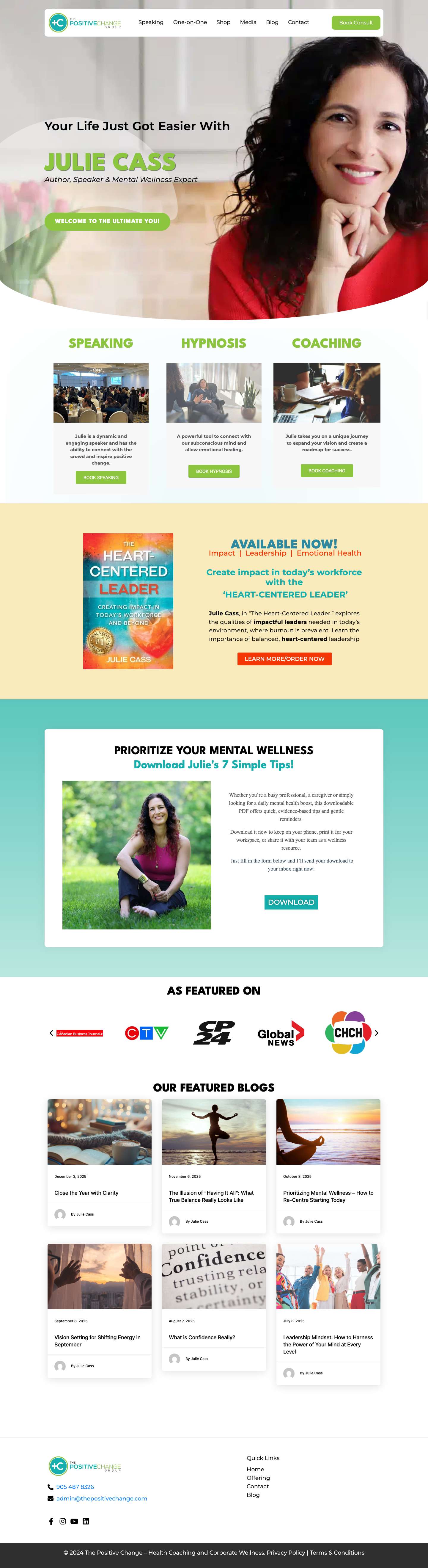 The Positive Change - Full Screenshot