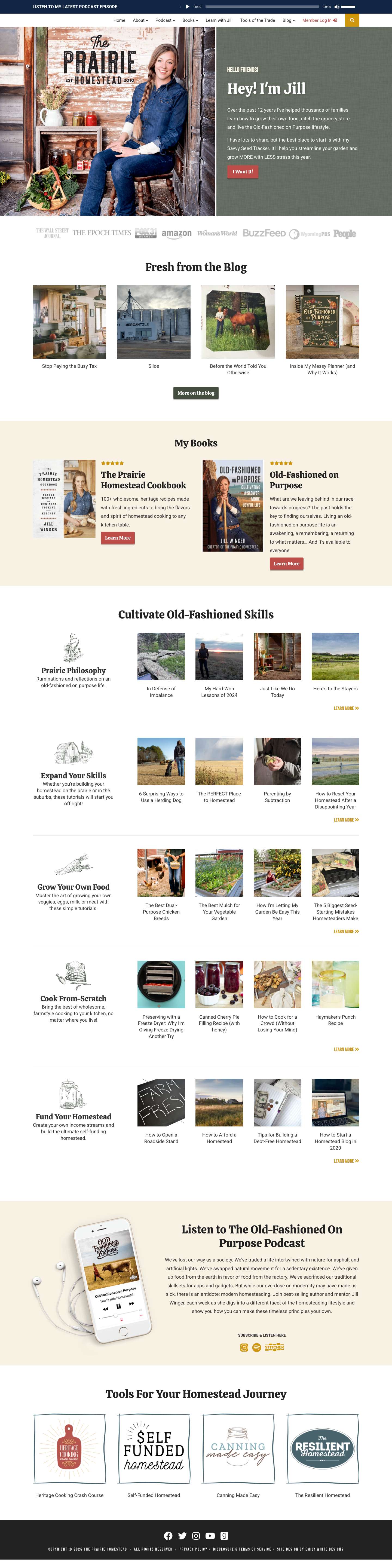 return to your roots • The Prairie Homestead - Full Screenshot