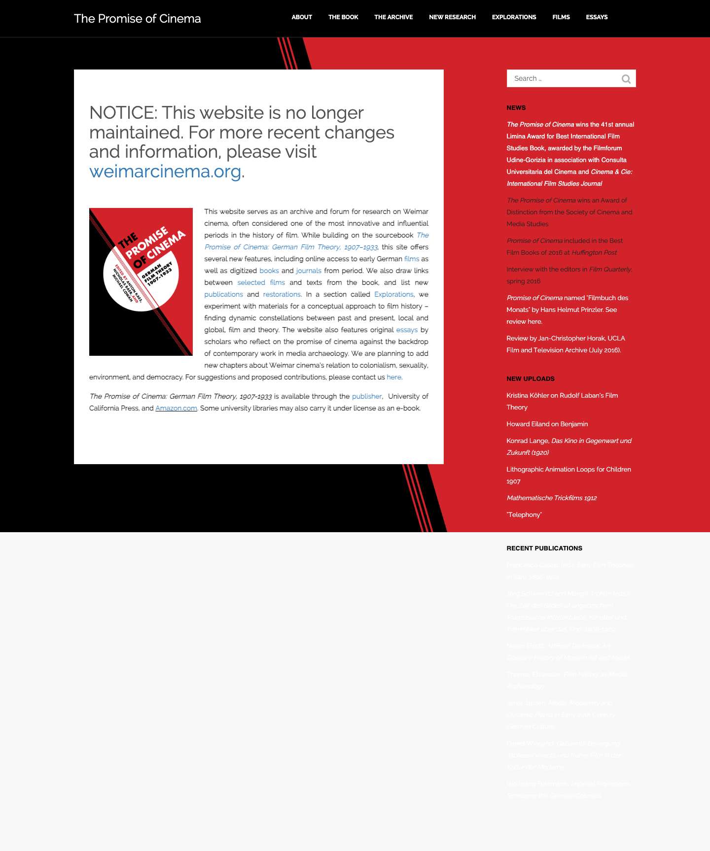 The Promise of Cinema - Full Screenshot