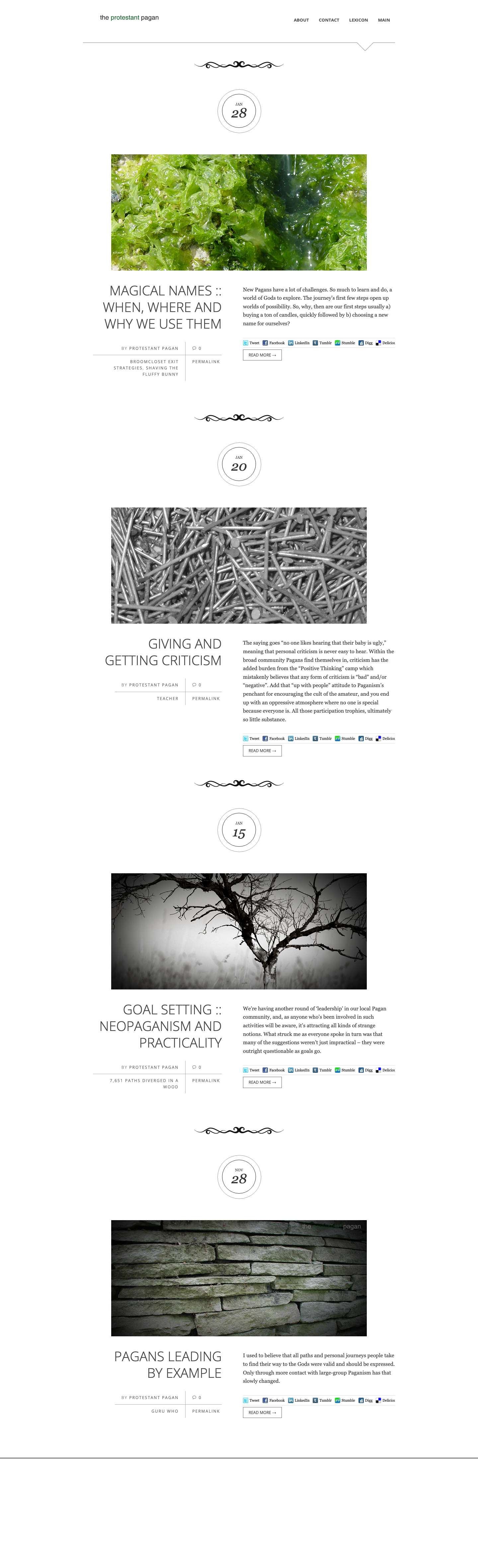 The Protestant Pagan - Full Screenshot