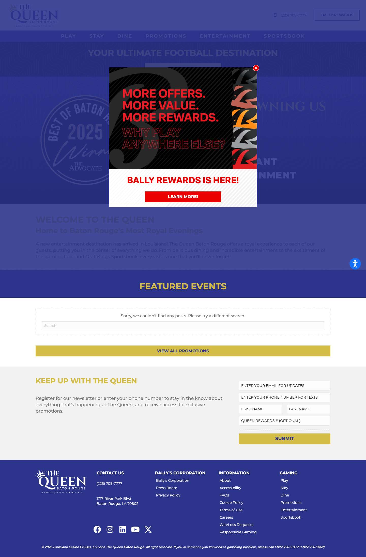 The Queen Baton Rouge - Full Screenshot