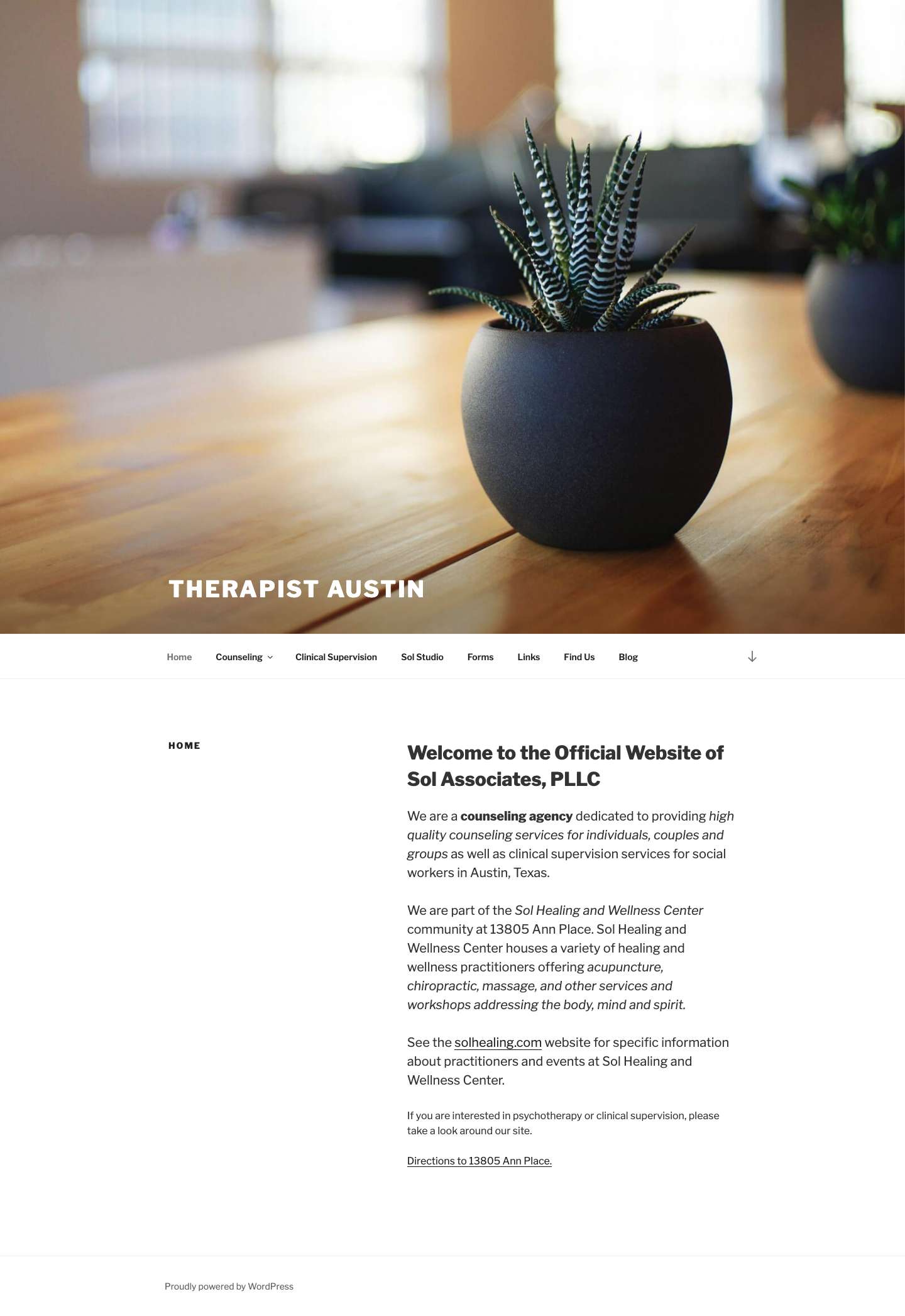 Therapist Austin - Full Screenshot