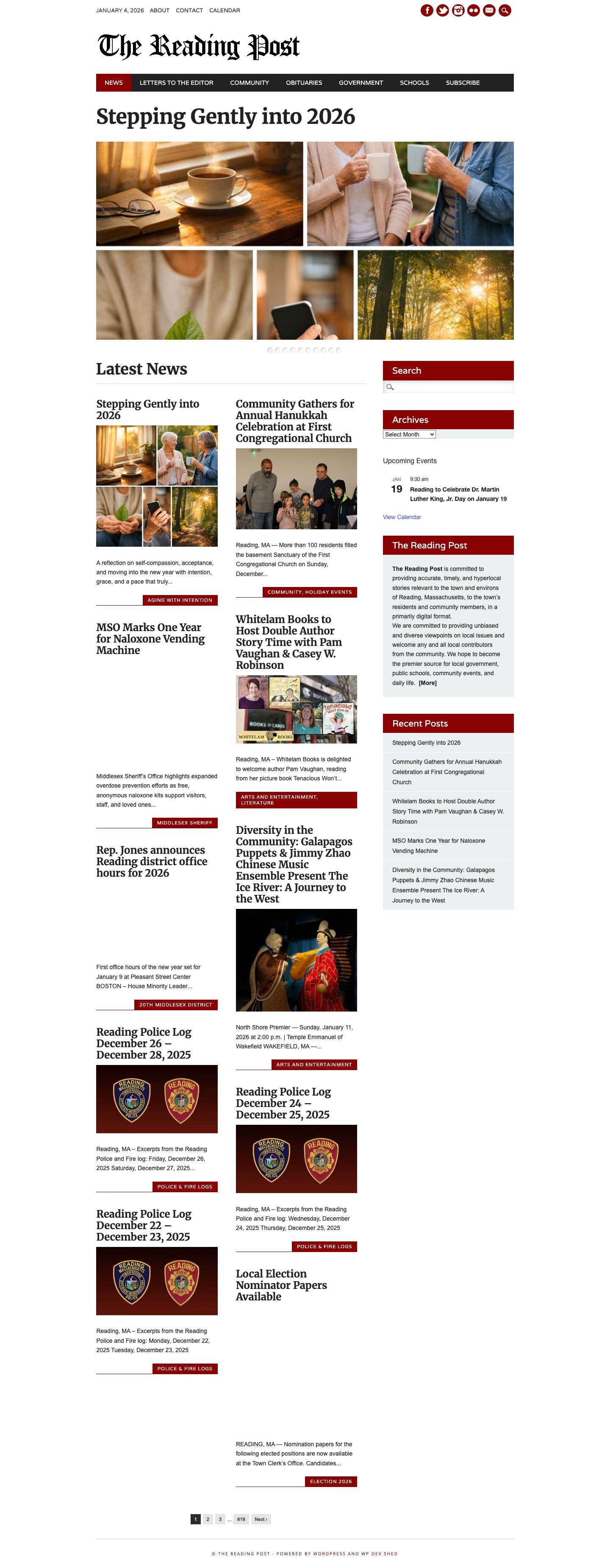 The Reading Post – The Reading Post - Full Screenshot