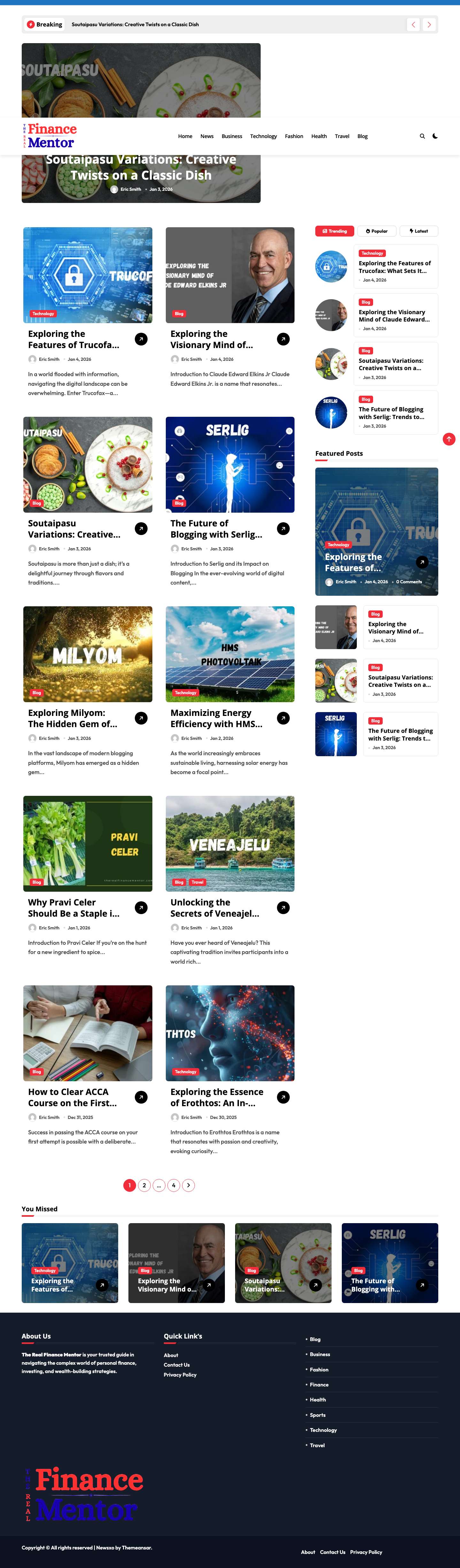 The Real Finance Mentor - - Full Screenshot