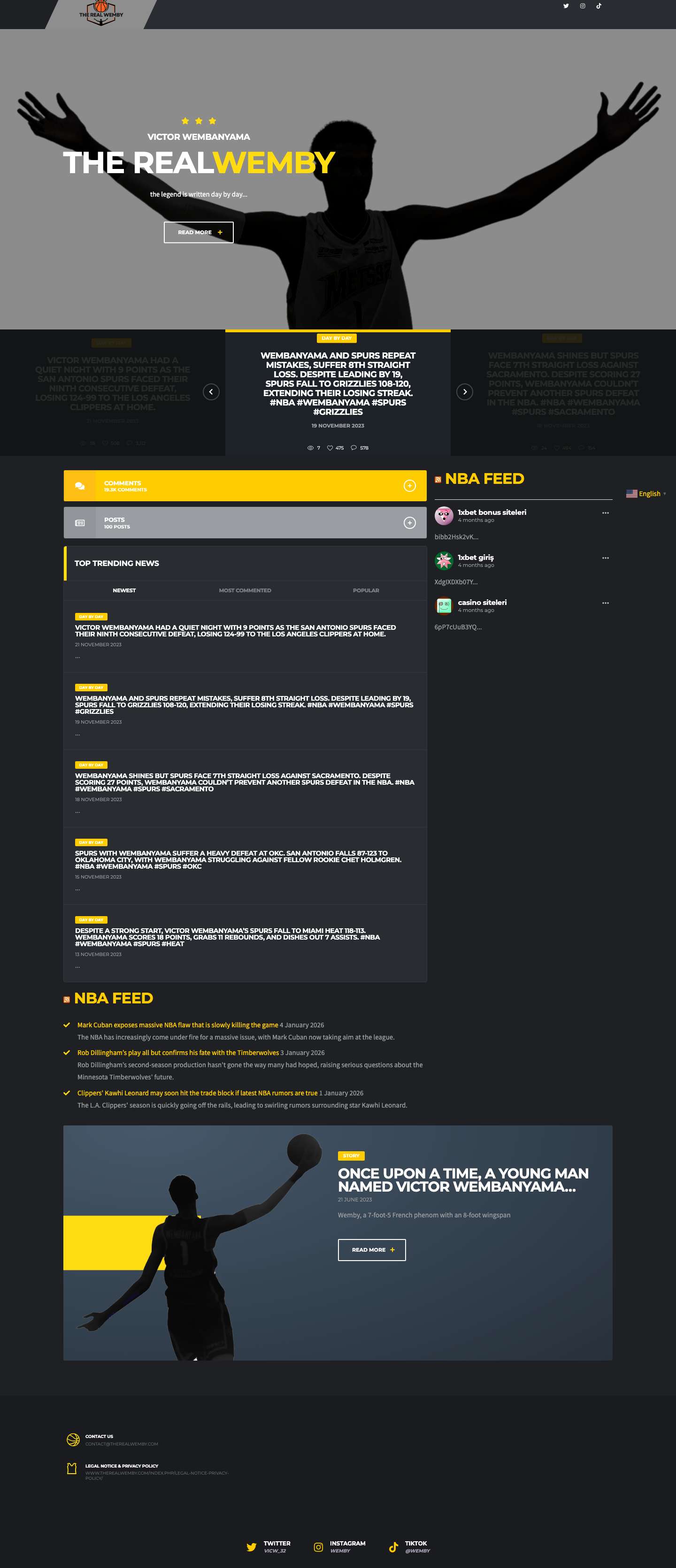 Victor Wembanyama - The real Wemby - Full Screenshot