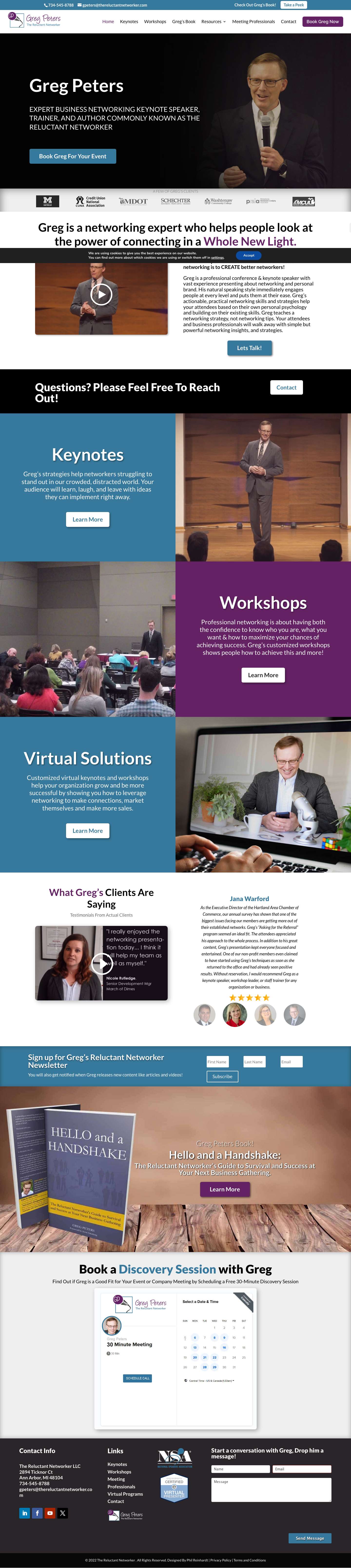 Greg Peters - Full Screenshot