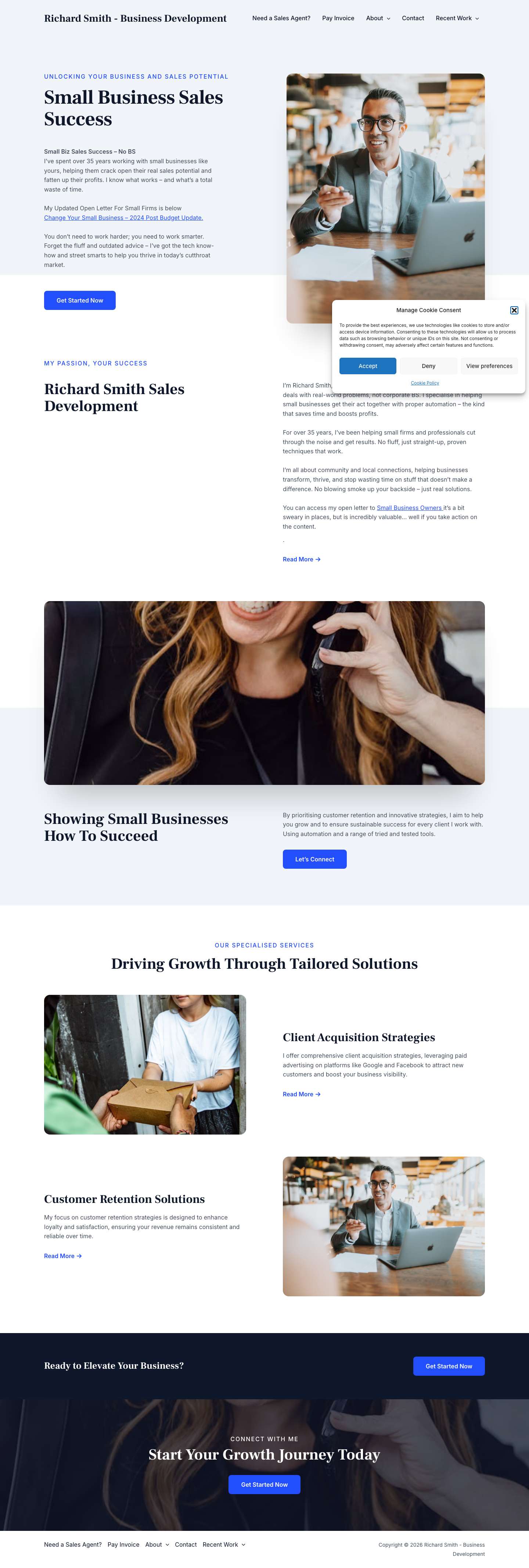 Richard Smith – Business Development - Full Screenshot