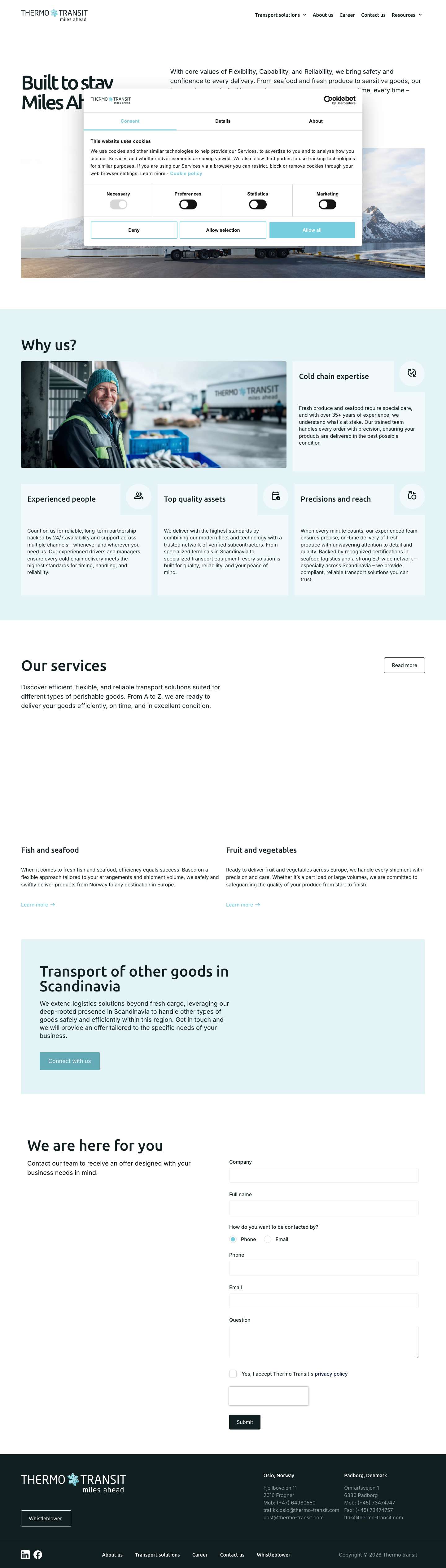 Thermo-Transit | Miles ahead - Full Screenshot