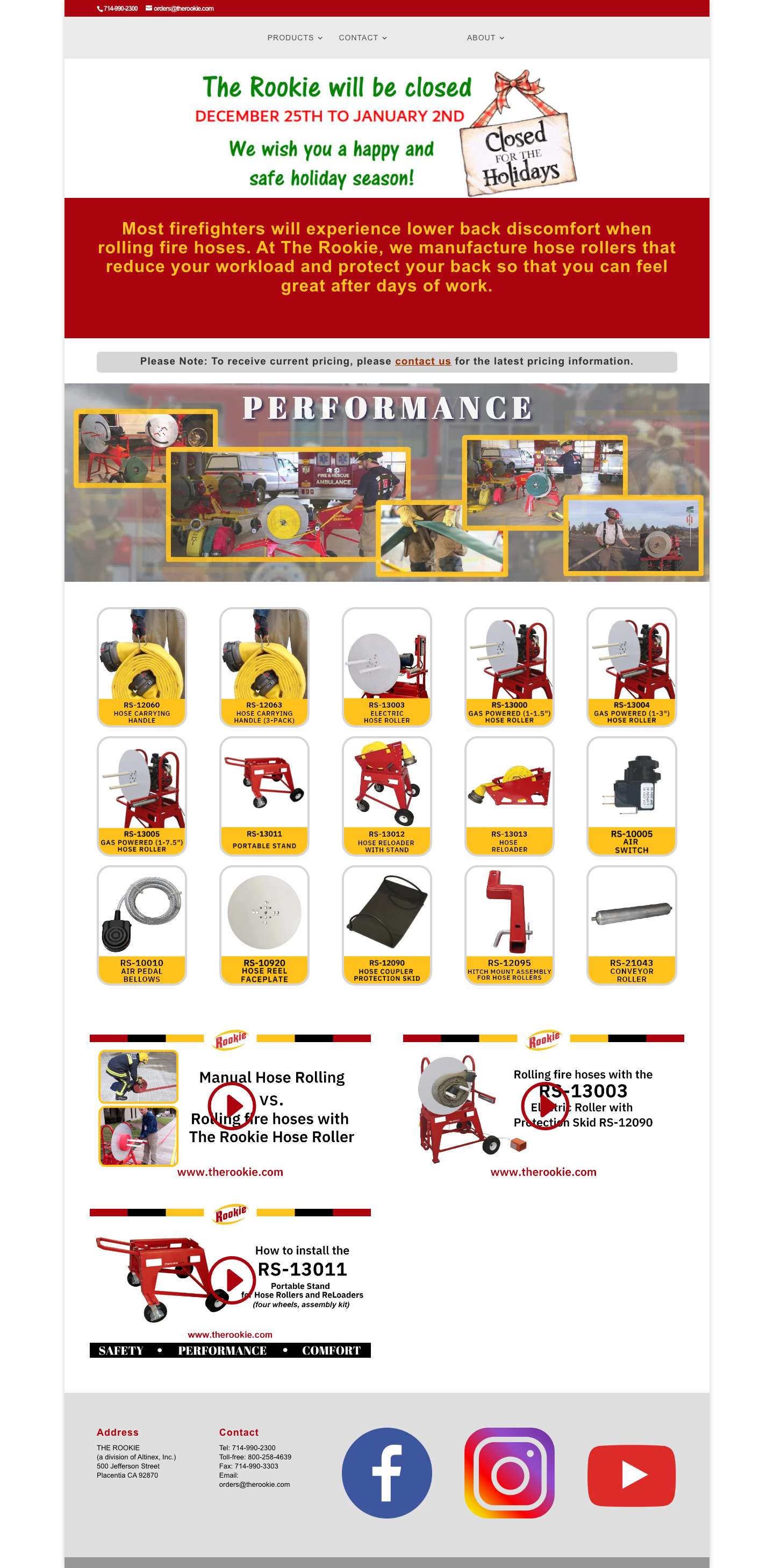 The Rookie – Hose Management Solutions - Full Screenshot