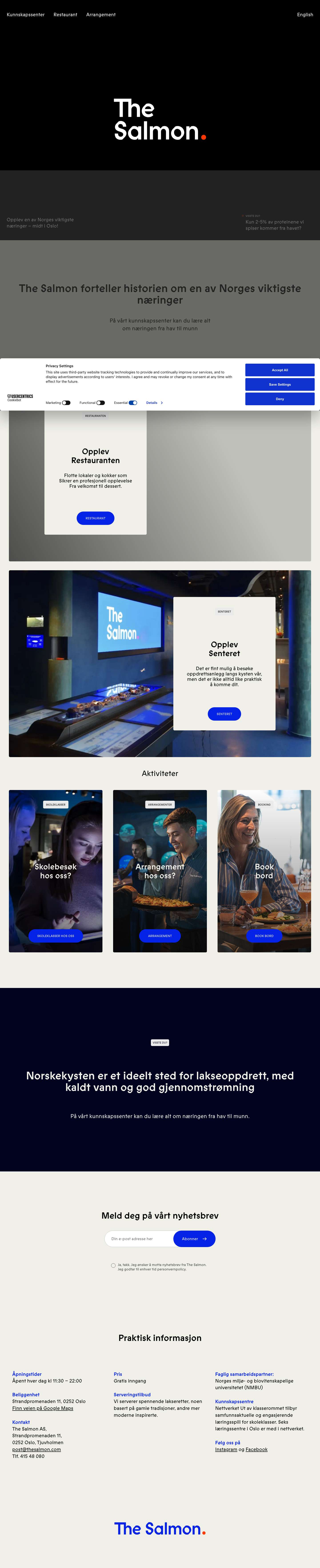 The Salmon - Full Screenshot