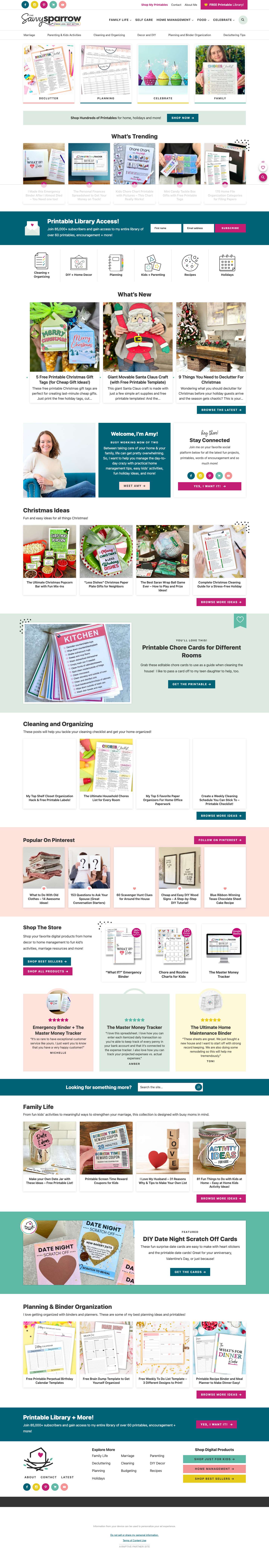 The Savvy Sparrow - Home Management Tips to Stress Less & Nest BetterExpandExpandExpandExpandsearchSearchsearchSearchSearch - Full Screenshot