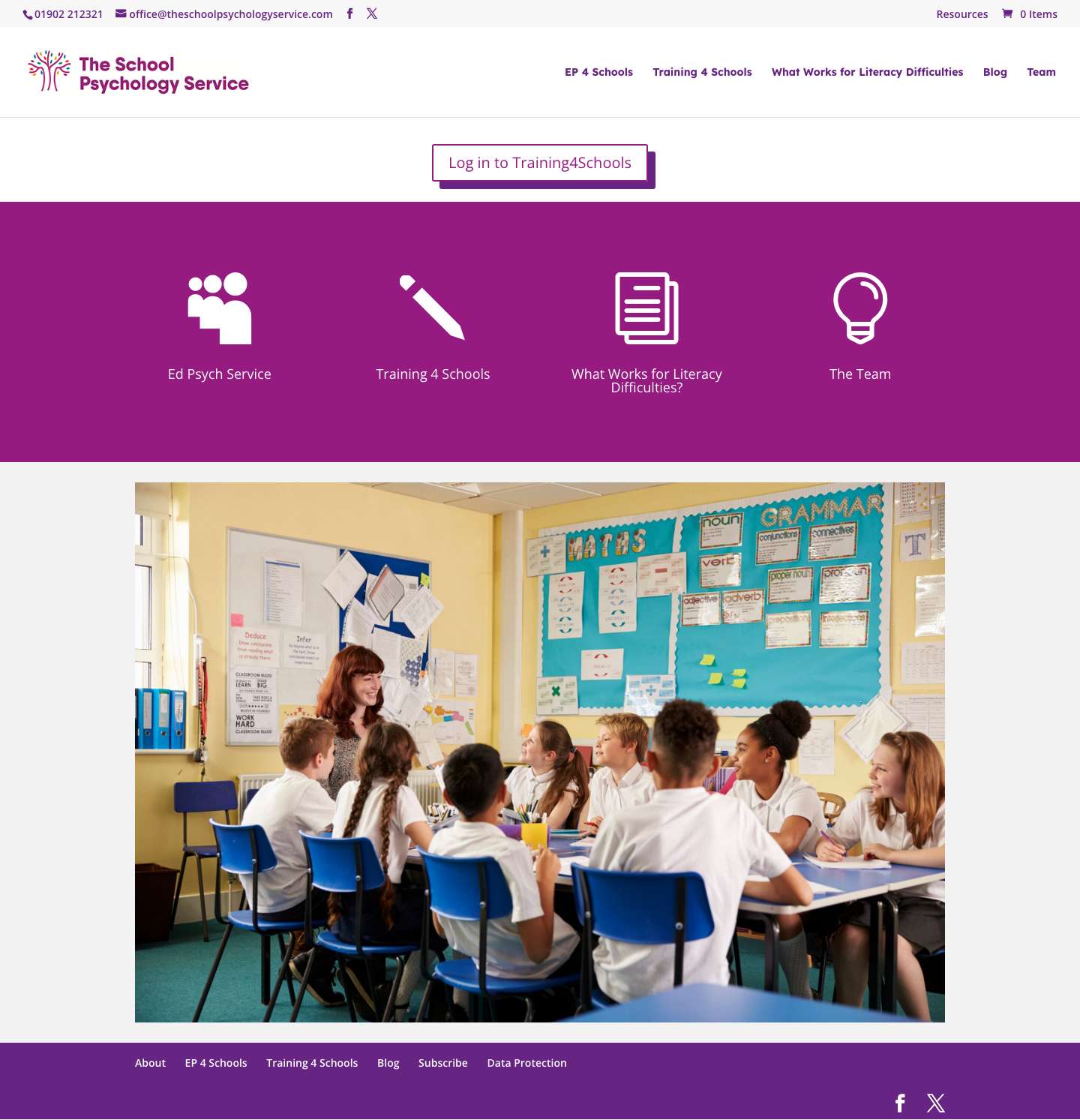 The School Psychology Service - The School Psychology Service - Full Screenshot