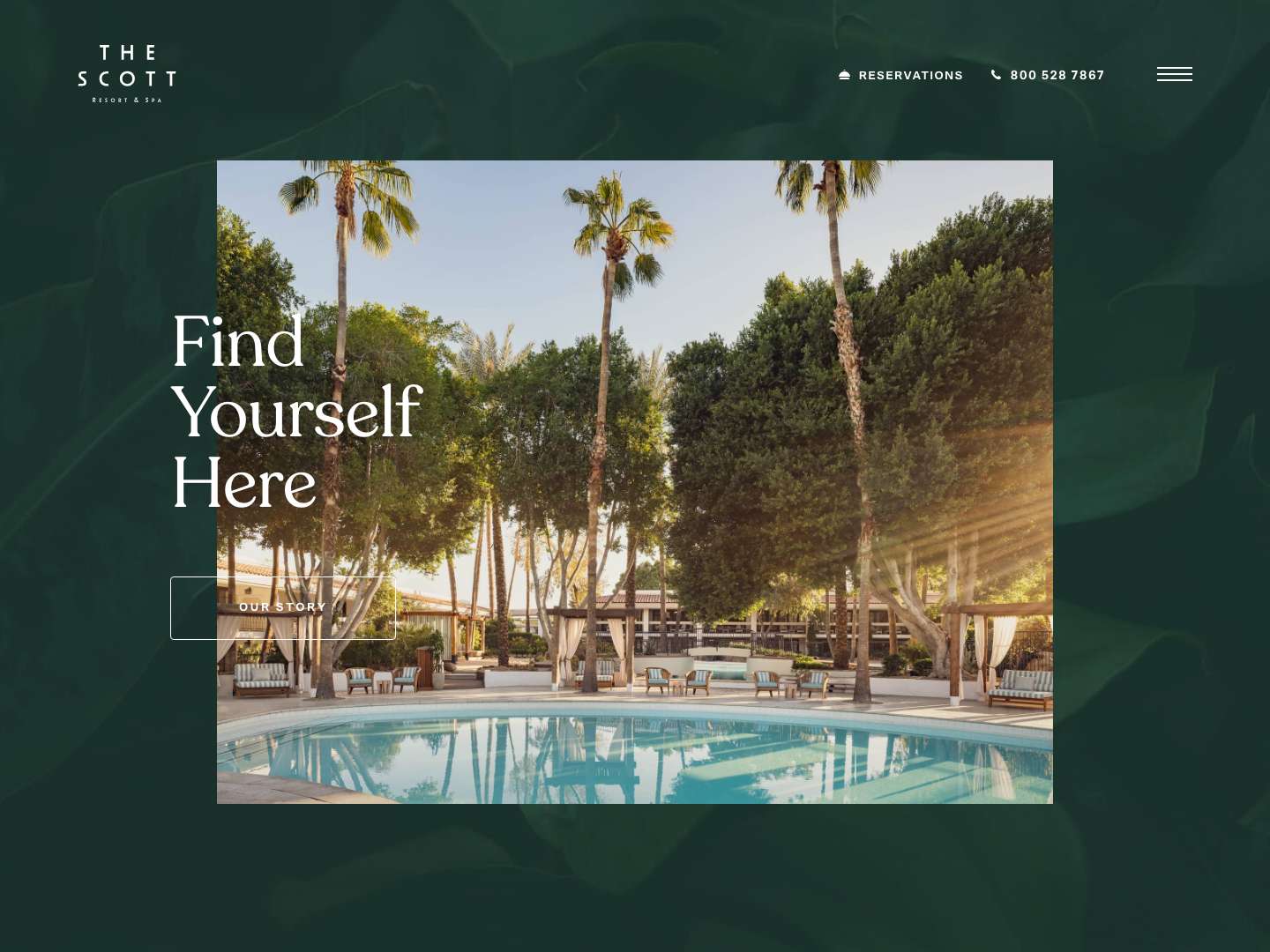 The Scott Resort & Spa | Upscale Boutique Hotel In Scottsdale - Full Screenshot