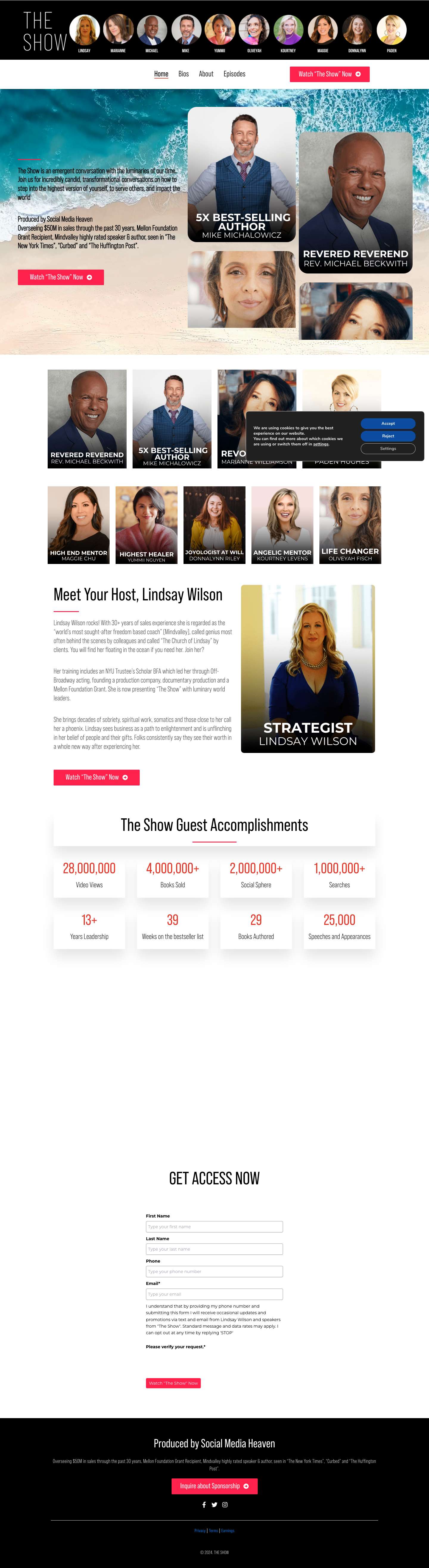 Business Strategy & Spiritual Transformation With Lindsay Wilson - Full Screenshot