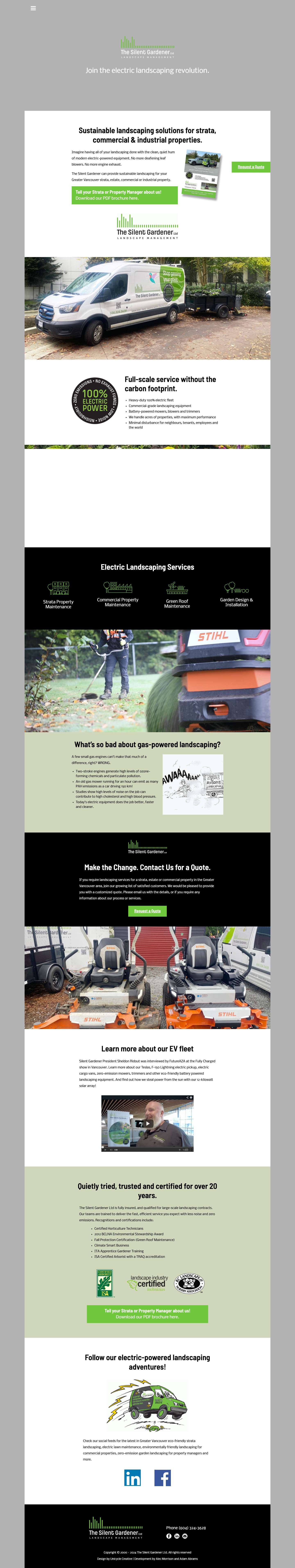 Home - The Silent Gardener - Full Screenshot