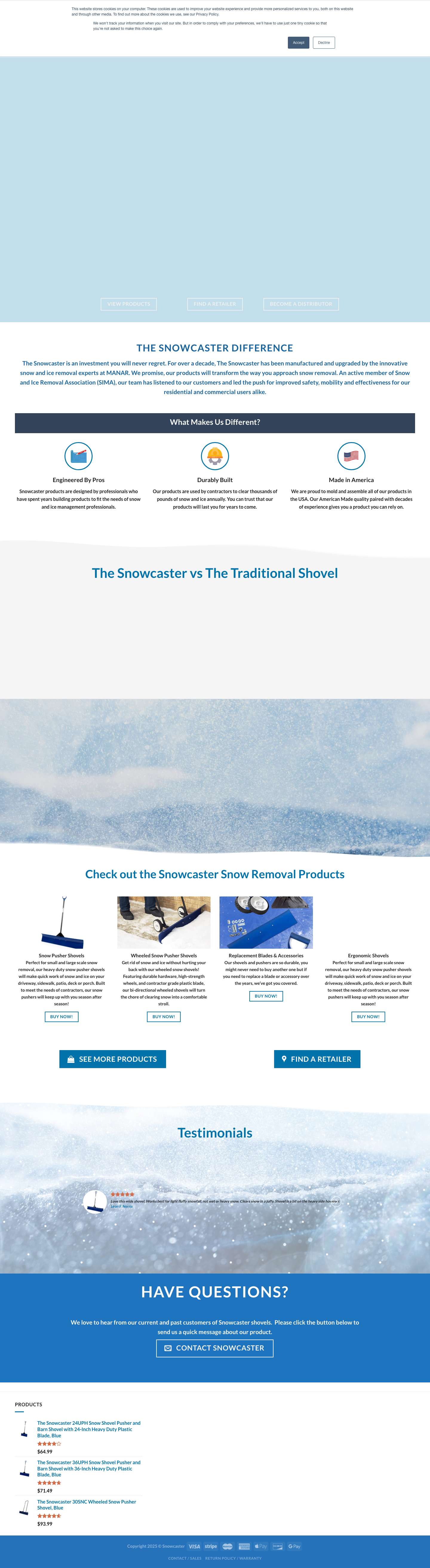 Home - Snowcaster - Full Screenshot