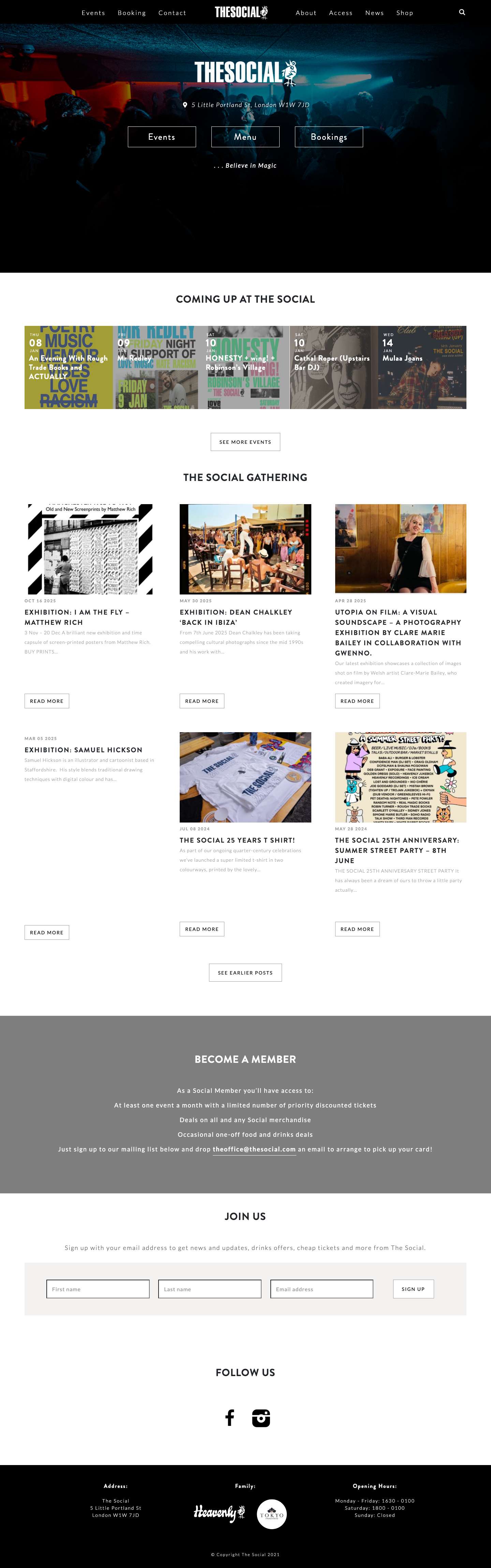 The Social - Full Screenshot