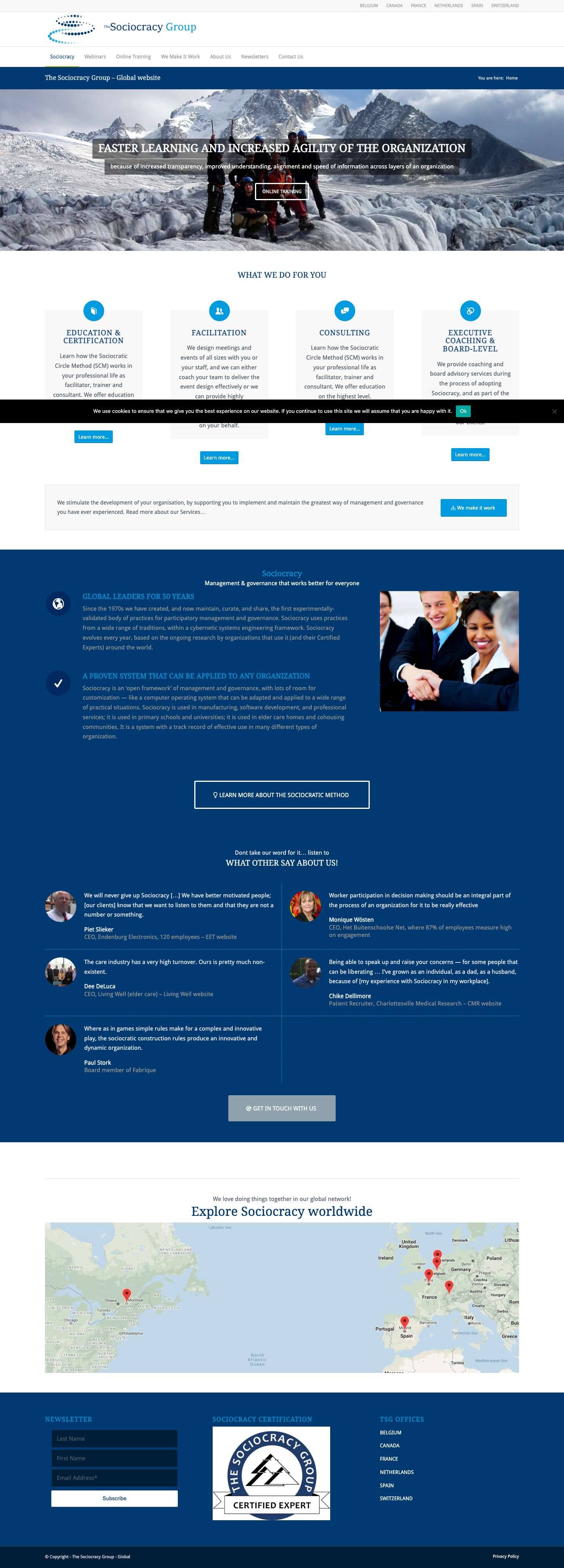 The Sociocracy Group - Global website - The Sociocracy Group - GlobalPreviousNextScroll to top - Full Screenshot