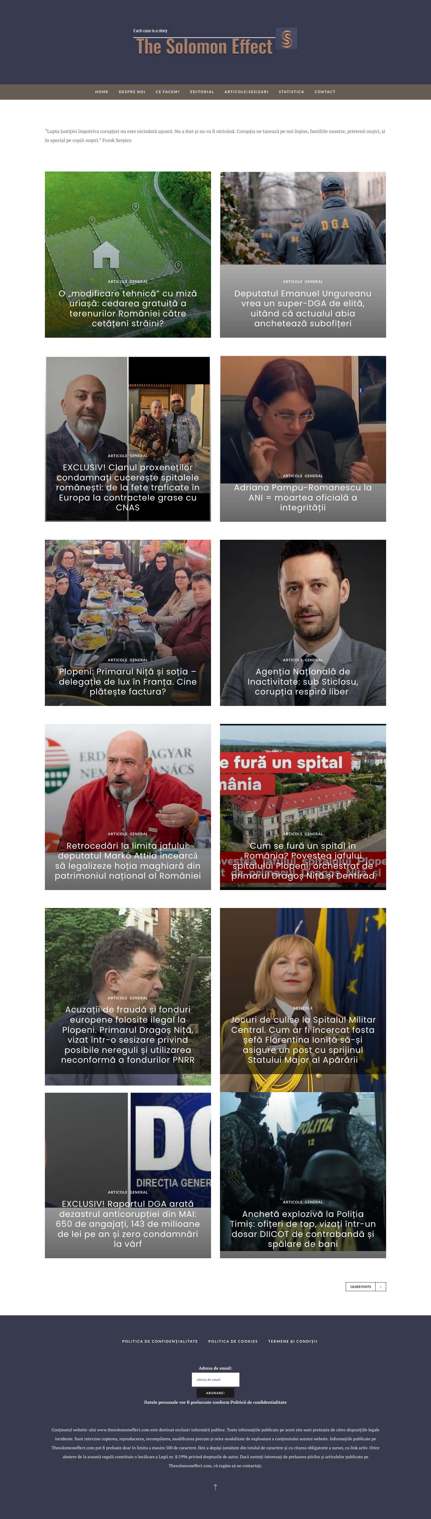 The Solomon Effect – Each case is a story - Full Screenshot