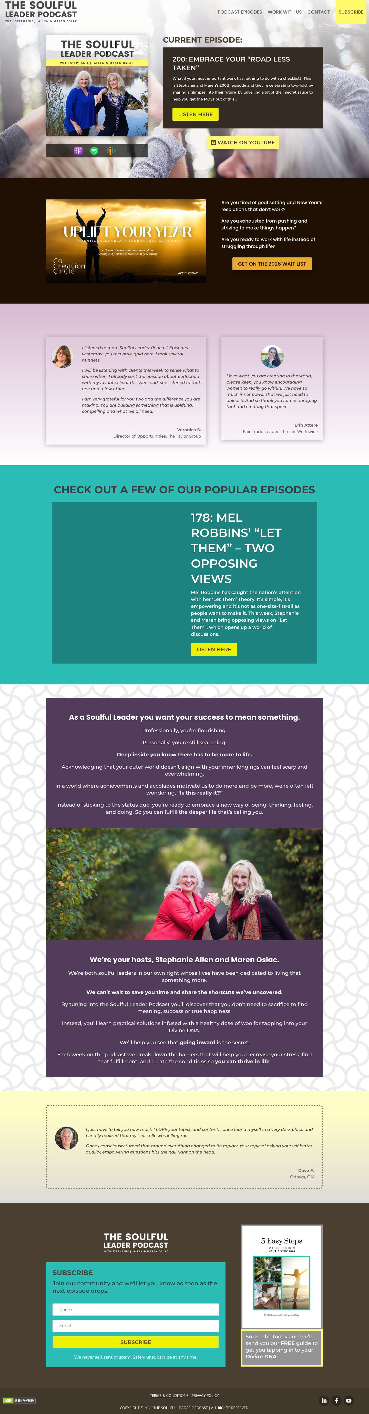 The Soulful Leader Podcast - Full Screenshot